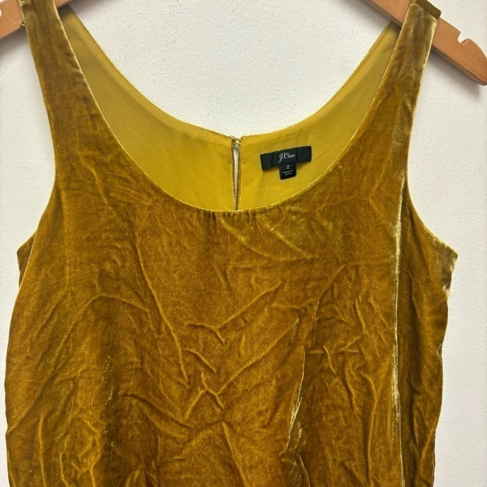 J. Crew Velvet Tank Top